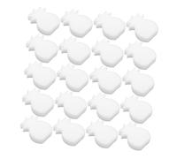 STOBAZA 20 Pièces Éponge Absorbante à Graisse pour Piscine Flottante | Blanc, Structure Poreuse Haute Densité, Absorption Profonde et Pressions Répétées, Usage Piscine et Bains Publics