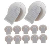 STOBAZA 20 pièces Lot de Clips de Fixation Plastique pour Carrosserie Auto Agrafes de Pare-chocs Durables Compatibles Installation Facile sans Outils