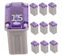 STOBAZA 20 Pièces Mini Micro Fuse Holder Square Inline Replacement Adapter For Automotive Trucks Cars Boats Circuit Protection