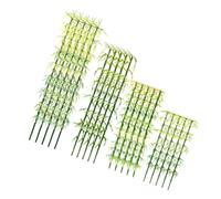 STOBAZA 20 pièces Miniature Bamboo Plant Set Artificial Plastic Bamboo Trees for Mini Garden Micro Landscape Decor for DIY Table and Small Garden Decoration