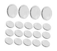 STOBAZA 20 pièces Pads Silicone Rehaussement Cils Grand Format Réutilisables Confortables pour Extensions et Teinture Cils Professionnels