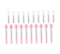 STOBAZA 20 pièces Pinceaux Lèvres Silicone Applicateurs Gloss Mini Portables Maquillage Professionnel Usage Voyage