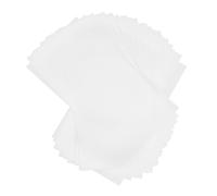 STOBAZA 200 Pièces Semi Transparent Matte Finish Packaging Pouches for Mobile Screen Film Frosted Flat Bags for Tempered Glass Protection