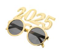 STOBAZA 2025 Lunettes De Fête Du Nouvel An-2025 Lunettes En Plastique Bonne Année Lunettes De Réveillon Fournitures De Fête Remise Des Diplômes 2025 Fête Accessoires Photo Décorations