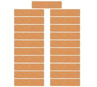 STOBAZA 21 pièces Étiquettes Câble Liège Autocollantes Identifiants Résistants à Eau pour Fils Gestion Pratique et Manuscrite des Câbles Électriques et Réseaux Usage Maison et Bureau