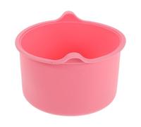 STOBAZA 2pcs Bol de Cire à Épiler en Silicone 400ml à Double Poignée Isolée pour Réchauffeur de Cire
