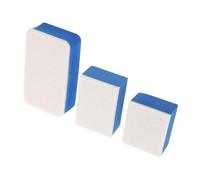 STOBAZA 3 pièces Éponge de Nettoyage pour Pare Brise Voiture Élimination Film Huile Brosse Auto Multi Usage Nettoyage Humide et Sec Résistance pour Vitres et Miroirs