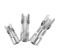 STOBAZA 3 Pièces Flare Nut Slotted Socket Set Automotive Fuel Line Sleeve Tool For Diesel Injector And Repair
