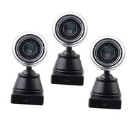 STOBAZA 3 pièces Modèle de Feu Signalisation Miniature Vert pour Décor de Table Sable Ho Accessoire DIY Éclairage Scène Ferroviaire Réaliste Lot