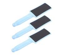 STOBAZA 3 pièces Râpes pour Poignée Antidérapante Râpe Double-face pour Secs et Humides Outil de Pédicure pour Enlever Cors et Peau Morte Accessoire de Soin à Domicile et Professionnel