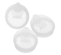 STOBAZA 3 Pièces Replacement Carafe Lids For Water Jug Splash Resistant Caps Fit Reusable Pitcher Covers For Home And Office