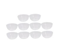 STOBAZA 30 pièces Bol de Masque Facial PVC Flexible Coupelle Esthétique Réutilisable pour Masques DIY Mélangeur de Produits Beauté Sans Odeur Résistant et Portable pour Soins Visage et