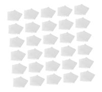 STOBAZA 30sacs Lingettes Démaquillantes Sachets Voyage Nettoyants Visage Non Tissé Disques Individuels Démaquillants