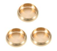 STOBAZA 3pièces Cendrier Rétro pour Bureau Et Salon Cendrier Décoratif Métal Accessoire De Table à Thème Chinois Porte-Cendres Élégant Et