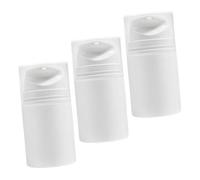 STOBAZA 3pièces Flacons Vides Sans Air Plastique Rechargeables Lot Pour Lotions Crèmes Shampoings Et Produits Hydratants Voyage Organisateur De Soin