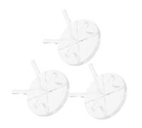 STOBAZA 3pièces Présentoir De Sport Acrylique pour Balles De Baseball Softball Et Golf Support Affichage Transparent pour Collection De Balle