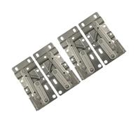 STOBAZA 4 pièces Charnière à Ressort Degrés pour Meuble Cuisine de Pivot Robuste pour de Placard et Bac Coulissant Installation Facile et Résistance