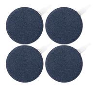 STOBAZA 4 Pièces Diffuseur à Bulles Rond pour Aquarium, Pierre à Oxygène | Sable Fin , Lavable et Solide, pour Poissons Ornementaux et Élevage Intensif