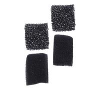 STOBAZA 4 Pièces Éponge à Maquillage Noire Dense pour Halloween, Éponge à Pointiller pour Cicatrices et Plaies, pour Cosplay Effet Taches Sombres et Texture Mousse Douce