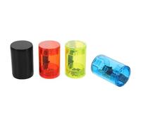 STOBAZA 4 Pièces Lot de Shakers à Doigts pour Ukulélé Plastique Accessoires Percussion Légers et Ergonomiques pour Banjo Mandoline et Groupes de Musique