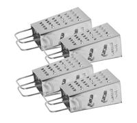 STOBAZA 4 pièces Râpe à Fromage Inox Faces Multifonction Zesteur Citron et Gingembre Outil de Cuisine avec Poignée Ergonomique Lot