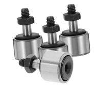 STOBAZA 4 pièces Roulement à Aiguilles Bolted Cam Follower Acier Roulement à Robuste et Type Boulon pour Applications Lourdes