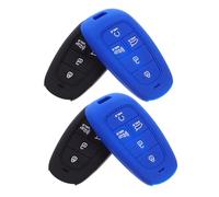 STOBAZA 4 Pièces Silicone Key Fob Case Compatible With Hyundai Button Car Remote Protector Shock Resistant Slip Cover For Vehicle Entry