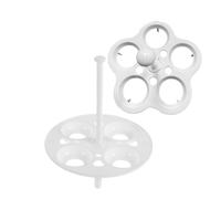 STOBAZA 4 Pièces Support de Cuisson Vapeur pour Œufs Résistant Chaleur Lot Demplacements Compatible Pots de Santé Facile à Nettoyer et Compact