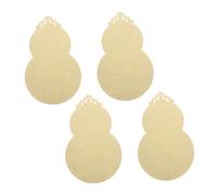STOBAZA 4 Pièces Tai Sui Wealth Feng Shui Amulets for Harmony Traditional Chinese Year Blessing for Prosperity and Positive