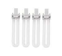 STOBAZA 4 pièces Tube de Remplacement pour Lampe UV Manucure Lumière Rapide pour Vernis Gel Compatible Lampe Polymérisation Usage Salon et Domestique