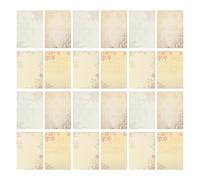 STOBAZA 40 Feuilles Papier à Lettres Rétro Papier à Écrire pour Étudiants Feuilles X Écriture Fluide Exprimer Ses Émotions pour Lettres de Remerciement Style Classique