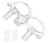 STOBAZA 5 Paires Bouchons D’Oreille en Silicone pour Interphone, Inserts | Confort Auditif Grâce au Conduit D’air, Options Oreille Gauche ou Droite, Maintien Stable, Protection Auditive