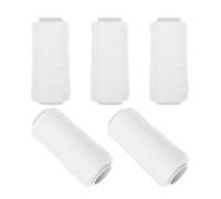 STOBAZA 5 rouleaux Bobines Fil Épilation Au Fil Visage Coton Doux Multi-usage pour Retrait Poils Faciaux