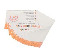 STOBAZA 50 Pièces Cartes de Récompense en Papier ommunication Facile Entre Enseignants et Parents, Renforce le Lien École-maison, pour Élèves de Maternelle et Cours Préparatoire
