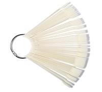 STOBAZA 50 pièces Nuancier Ongles Couleur Palette Bâtonnets Présentoir Manucure Pratique Résistant Portable pour Salon et Débutants