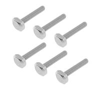 STOBAZA 6 pièces Boulons T Acier Inoxydable Tête Marteau Vis Coulissante pour Accessoires Fente T Résistants Au Couple Fort pour Cadres Aluminium et Menuiserie