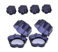 STOBAZA 6 pièces Couvercles de Protection Boutons Gaz Cuisine Transparent Sécurisés Garçon Fille et Animaux Installation Rapide Adaptés Réchaud et Gazinière