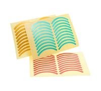 STOBAZA 60 pièces Étiquettes Identification Manomètre Adhésives Rouge Autocollants Résistants pour Lecture Précise et Différenciation Rapide