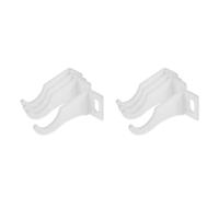 STOBAZA 8 Pièces Crochet de Radiateur Blanc en PVC Polyuréthane | Accessoire de Fixation Robuste, Usage Polyvalent pour Serviettes, Simple et Solide, pour Radiateurs
