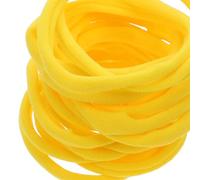 STOBAZA 96 Pièces Loom Kit Elastic Acrylic Cord Loops Stretchy Craft Bands for Weaving Potholder DIY Projects
