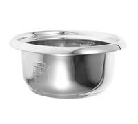 STOBAZA Acier Inoxydable Bol Intérieur Argenté 2l pour Cuiseur à Riz | Compatible Cuiseur Électrique 2l, Chauffe Uniforme, Usage Polyvalent, Pièce de Rechange