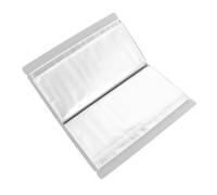 STOBAZA Album de Rangement Transparent PP pour Cartes Postales et Billets Avion Protège-Souvenirs Léger et Collection de Cartes Organisée et Anti-poussière