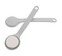 STOBAZA Applicateur de Lotion Dos à Long Manche Lot de 2 Brosse Exfoliante Douce pour Peau Sensible Outil Polyvalent pour Crème Hydratante Pommade et Autobronzant Usage Corporel et