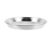 STOBAZA Assiette Ronde Acier Pour Bbq Plaque Multifonctionnelle Pour Fruits De Mer Apéritifs Et Snacks Petite Pour Événements Extérieurs Et Picnics