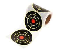 STOBAZA Autocollants Cibles D’Arc Jaune 100 Pièces Rouleau, Adhésifs