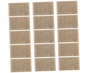 STOBAZA Autocollants Système de Suivi Clair de Planification D'épargne 50 Feuilles en Papier et Design Motivant pour Agenda, pour L'utilisation en Classe ou Planner
