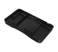 STOBAZA Bac à eaux usées du compresseur en plastique noir avec fonctionnalité universelle et réduction du bruit - plateau de dégivrage pour réfrigérateur adapté à l'usage domestique