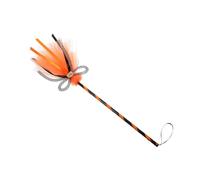 STOBAZA Balai Petit Orange Accessoire de Costume Halloween pour Carnaval Décoration de Fête Balai Cosplay et pour Sorcières et Faucheurs pour Déguisées et Masques