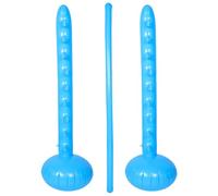 STOBAZA Bâton Limbo Gonflable Bleu pour Garçon Fille Jeu Interaction Sportive Améliore Équilibre Coordination Activité Physique Plein Air et Intérieur de Fête et Jeux Extérieurs