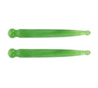 STOBAZA Bâtons de Massage D'acupuncture 2pcs en Résine Verte Points Trigger et Soulagement des Douleurs Musculaires du Cou